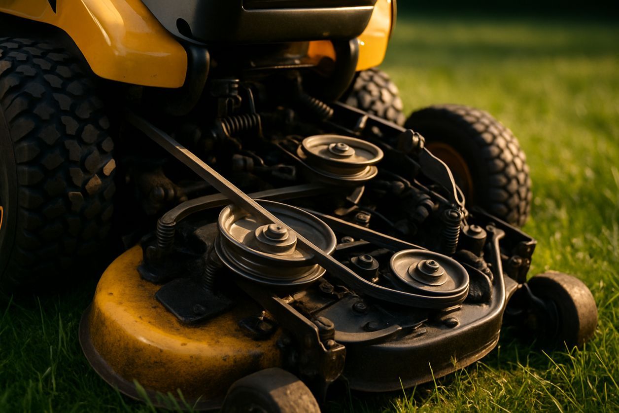 Changer une courroie de tracteur tondeuse