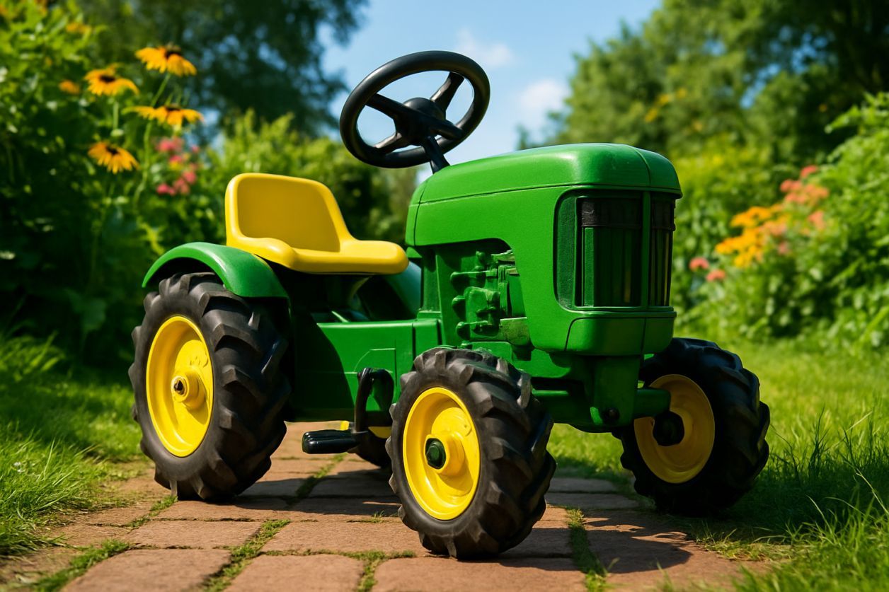 Tracteur à pédale : le jouet adoré des kids