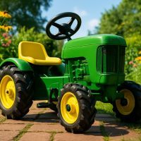 Tracteur à pédale : le jouet adoré des kids