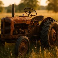 Tracteur ancien : trésor du passé rural