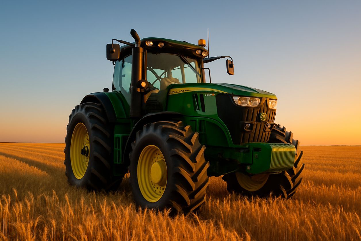 Tracteur John Deere : fiable et puissant