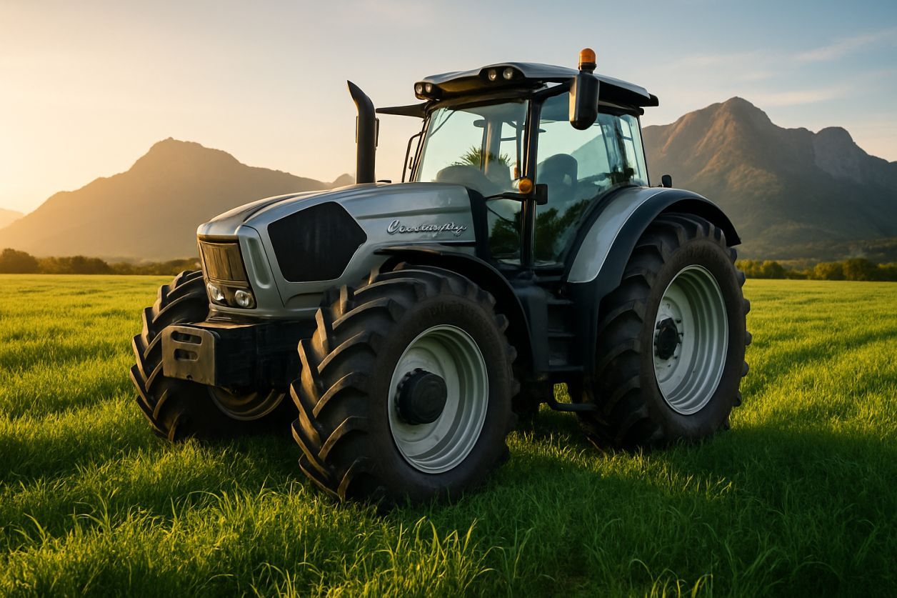 Tracteur Lamborghini : puissance stylée
