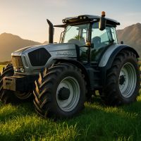 Tracteur Lamborghini : puissance stylée