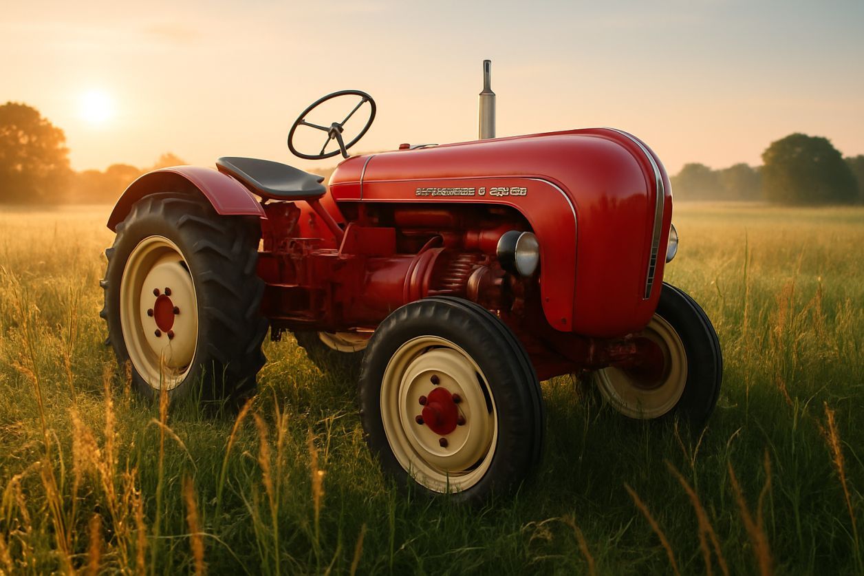 Tracteur Porsche : le luxe vintage agricole
