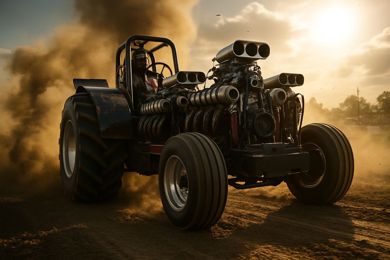 Le tracteur pulling le plus puissant