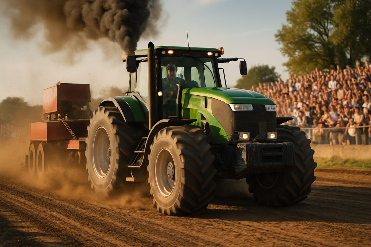 Le Redoutable, star du tracteur pulling