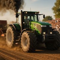 Le Redoutable, star du tracteur pulling