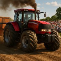 Tracteur pulling à Lubersac : show 2021