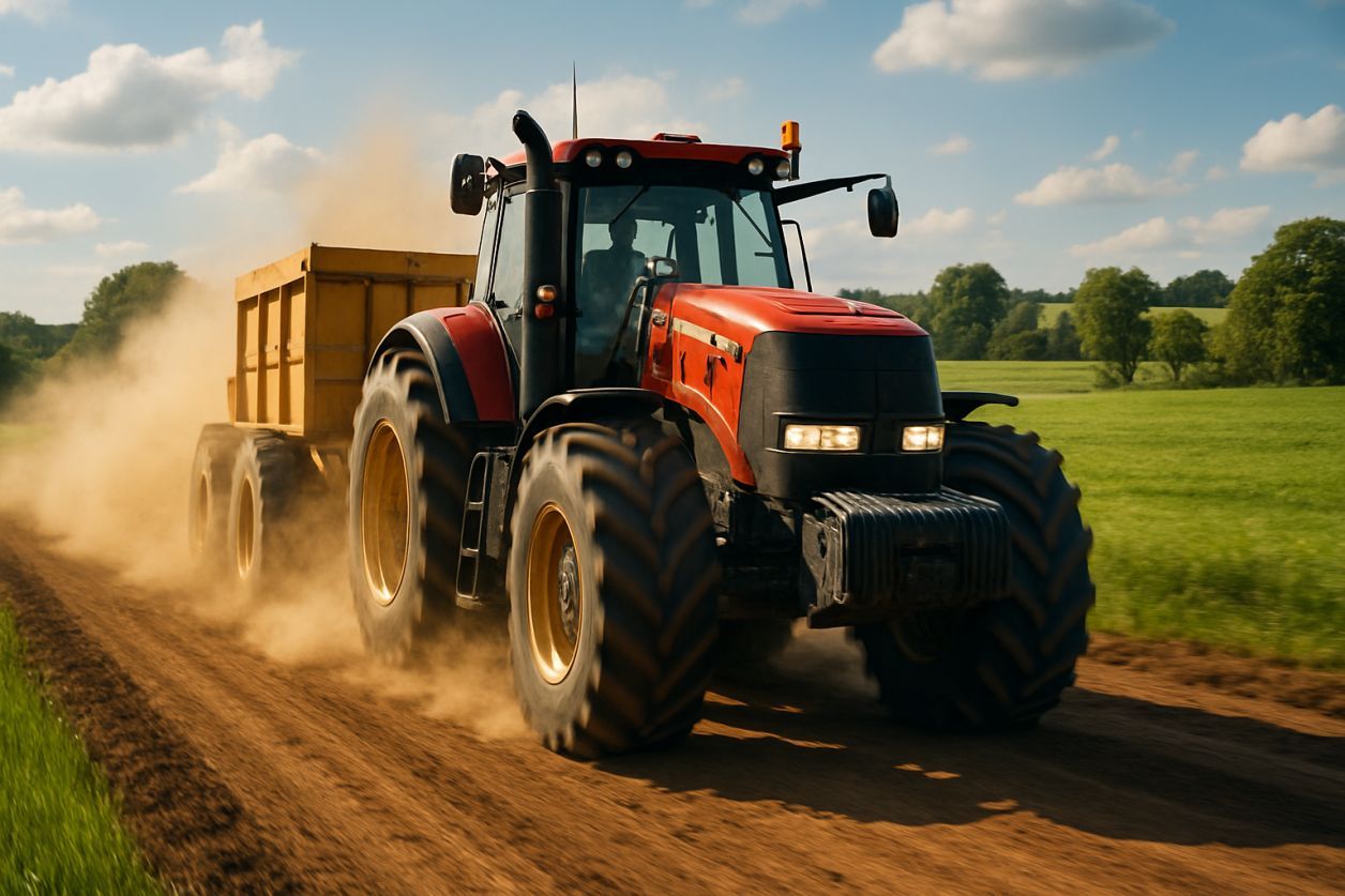 Tracteur pulling à Lubersac : show unique