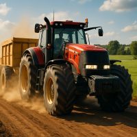 Tracteur pulling à Lubersac : show unique