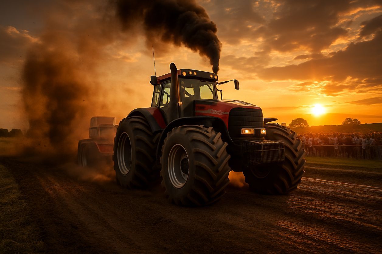 Vidéo incroyable de tracteur pulling sur YouTube